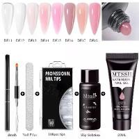 ราคา ชุดเจลต่อเล็บ, Mtssii, 20ml, เจลแข็งสร้างอย่างรวดเร็ว, คริสตัลอะคริลิค, เจลเปลือยสีขาว, ยาทาเล็บ, ชุดเจลก่อสร้าง UV (1732456306667259208)