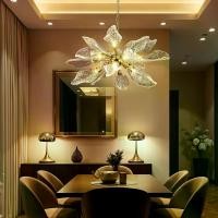 ราคา โคมระย้าใบไม้, ทอง / เงิน / โรสโกลด์, ปรับได้, ติดตั้งหลายห้อง, การออกแบบใบไม้พืชหรูหรา, ไฟเพดาน, เหมาะสำหรับห้องนอน, ห้องนั่งเล่น, ห้องครัว, ทางเข้า, ห้องทำงาน, ตกแต่งห้องทำงาน ปลาตะเพียน สาน (173296