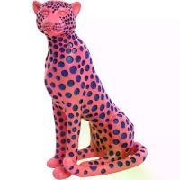 ราคา รูปปั้น Quoowiit สำหรับตกแต่งบ้าน รูปปั้นสมัยใหม่และของตกแต่งรูปปั้นสำหรับห้องนั่งเล่น ห้องนอน โต๊ะ ชั้นวางหนังสือ รูปปั้นตกแต่งเรซินสีขาวลายเสือดาวพร้อมดีไซน์จุดดำ (1733336181688993612)