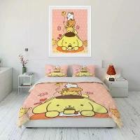 ราคา ชุดเครื่องนอน พิมพ์ลาย Sanrio Pom Pom Purin ชุดเครื่องนอนไมโครไฟเบอร์ลายการ์ตูน มี 10 ขนาด เหมาะสำหรับผู้ใหญ่ ปลอกหมอน ชุดเตียง ผ้าคลุมเตียง ห้องนอน ชุดเตียง ผ้านวม [COD] (1732880188811871613)