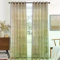 ราคา ผ้าม่านผ้า Jacquard สีน้ำตาลกลวง สีเบจ ปัก Jacquard Voile เรียบหรู สไตล์ยุโรป ตกแต่งบ้าน 2 ชิ้น เหมาะสำหรับห้องนั่งเล่น ห้องนอน และตกแต่งหน้าต่าง ลายเรขาคณิต ความอเนกประสงค์ตามฤด (1732502722254308494)