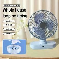 ราคา พัดลมตั้งโต๊ะส่วนตัว ขอได้ พัดลมพกพา USB ขนาดเล็ก 4 สปีด 4 นิ้ว พร้อมพัดลมระบายความร้อนแบบเสียบปลั๊ก หมุนได้ 360 องศา เงียบ พัดลมตั้งโต๊ะ เหมาะสำหรับบ้าน สำนักงาน ห้องนอน หอพัก ใ (1732940524546393415)