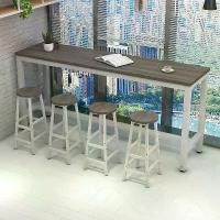 ราคา โต๊ะบาร์ติดผนัง โต๊ะสูง โต๊ะเรียบง่าย ห้องนั่งเล่น ระเบียงบ้าน โต๊ะยาว บาร์เล็ก โต๊ะร้านชานม ชุดโต๊ะและเก้าอี้ (1733305755368392164)