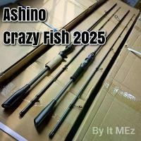 ราคา ของแท้ ราคาถูก คันตีเหยื่อปลอม กราไฟท์ Ashino Crazy-Fish [ รุ่นใหม่ 2025 ] เหมาะกับงานช่อน ชะโด กระสูบ รอก leydun usopp กเบสตี เหยื่อ ปลอม อาหาร ปลากด กบ ยาง ตัว ใหม่ (1732803898163824016)