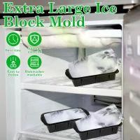 ราคา แม่พิมพ์บล็อกน้ำแข็ง 10 ชิ้น วัสดุซิลิโคน ขนาดใหญ่ เครื่องทำน้ำแข็งแบบยืดหยุ่นได้ ถาดน้ำแข็งที่ปลอดภัยสำหรับเครื่องล้างจาน เหมาะสำหรับเครื่องทำความเย็น อาหาร น้ำแข็ง และอาบน้ำ MB3d1 (17333928969574500