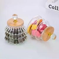 ราคา โหลแก้วตกแต่งพร้อมฝาไม้ ขนาด 1 ชิ้น ความจุ 13.5 ออนซ์ เหมาะสำหรับเก็บคุกกี้ ลูกอม ชา ของว่าง เมล็ดกาแฟ และอาหารสัตว์ ใช้ซ้ำได้ ภาชนะทรงกลมสำหรับจัดระเบียบครัว โหลคุกกี้ โหลนมผง โหลอาหารสุนัข (17331235