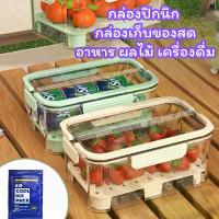 ราคา กล่องปิกนิก กล่องใส่ของสด เครื่องดื่ม ที่เก็บของในตู้เย็น แบ่งช่องระบายน้ำ พร้อมฝาปิด/2098 กล่อง ใส่ เค้กกล้วยหอม ถ้วย นึ่ง ขนม พลาสติก ฟิล์ม ซีล ฝาแก้ว กล่อง แซนด์วิช ม (1733020399446230054)