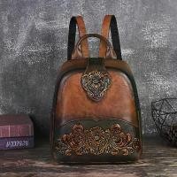 ราคา กระเป๋าเป้โบโฮสไตล์ตะวันตกสำหรับผู้หญิง ความจุขนาดใหญ่ ลายดอกไม้และลูกไม้ลายไพสลีย์ สายสะพายไหล่ปรับได้ ฮาร์ดแวร์สีทอง (กาแฟ/น้ำตาลเข้ม/ลายกระดูกเต่า) สำหรับการเดินทาง (1733442112711460320)