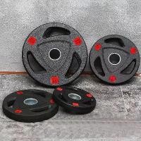 ราคา Century Mall------【COD】แผ่นน้ำหนัก ดัมเบล บาร์เบล Weight Plate 10 KG. แผ่นน้ำหนักยาง รูขนาด 5 cm น้ำหนัก 10 KG แผ่นน้ำหนัก โอลิมปิค ดัมเบล บาร์เบล แบบหุ้มยาง Olympic Weight Plate (1732205608126809555)