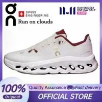 ราคา On Running Cloud Tilt สีขาวและแดง รองเท้าวิ่ง Unisex รองเท้าฟุตซอล แพน คิงดอม phantom gx (1733438313526560569)