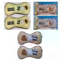 ราคา หมอนรองคอ ทรงกระดูก We Bare Bears ลิขสิทธิ์แท้ สามหมีจอมป่วน (ราคา2ชิ้น) (1732718938812352200)