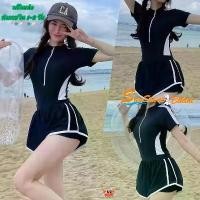 ราคา SUNSHINE BIKINI ชุดว่ายน้ำน่ารัก ชุดว่ายน้ำกางเกงขาสั้น ชุดว่ายน้ำแนวสปอร์ต M-XL | น้ำหนัก 40-65 กก. BK-101 (1733459629327484203)