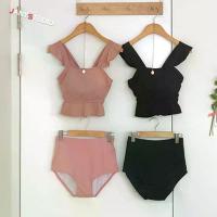 ราคา ส่งฟรี. bikini ชุดว่ายน้ำผู้หญิง ชุดว่ายน้ำสาวอวบ สองชิ้น (1733371126306670572)
