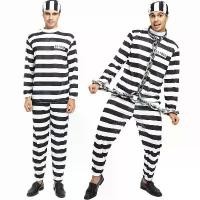 ราคา ส่งจากไทยชุดนักโทษชาย และ หญิง ชุดนักโทษ ชุดเสมือนติดคุก ชุดปาร์ตี้ ถ่ายรูป โคตรเท่เลยค๊าบบ prisoner suit cosplay (1733240828710389097)