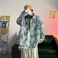 ราคา แจ็คเก็ตยีนส์ฟอกสีแบบ Tie-Dye สำหรับผู้ชาย ฤดูใบไม้ผลิ ฤดูใบไม้ร่วง สไตล์วินเทจ แจ็คเก็ตสตรีทเท่ๆ เสื้อลำลอง (1733458631074022532)