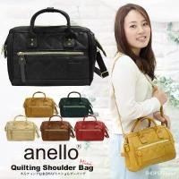 ราคา Anello แท้ 100% Quilting 2 way PU shoulder bagกระเป๋าสะพายข้าง กระเป๋าสะพายไหล่ สินค้าที่ขายดีที่สุดของเดือนนี้ (1733390637552731625)