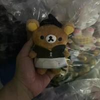 ราคา XY Rilakkuma Retro Series Bear Cute Plush Doll Small Pendant Keychain gift for children YX (1732961655079864210)