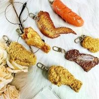 ราคา 【COD】 พวงกุญแจไก่ทอด Chicken Keychain น่องไก่ทอด พร้อมส่ง keyring กุญแจน่องไก่ปลอม ตลก ของตกแต่งบ้าน โมเดล เหมือนจริง gift (1732700734517052693)