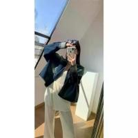 ราคา 2025 Spring New Gradient Retro Casual Stone Wash Short Slimming Denim Jacket (1732914215042319733)