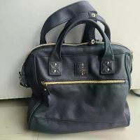 ราคา กระเป๋าสะพายหนัง anello สี Navy สายแยก cross body ขนาดใหญ่ (1733172693020149616)