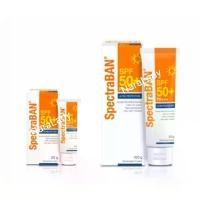 ราคา SpectraBAN ANTI UVA-UVB WITH SPF50+,PA+++ SUNSCREEN CREAM 20g, 100g สเปคตร้าแบน กันแดด 20 กรัม, 100 กรัม ซีโอดี (1733429141556003929)