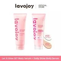 ราคา lavojoy SET Let It Glow Body Serum Orange Blossom + Daily Shine Body Serum Delicate Rose จัดส่งจากกทม (1732574570496230705)