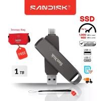 ราคา Dual Drive SSD SanDisk Extreme PRO USB TypeA-TypeC ความจุ 512GB 1TB 2TB ( SDDDE1 ) FlashDrive SSD (1732851019477583702)