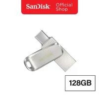 ราคา SANDISK แฟลชไดร์ฟ Ultra Dual Drive LUXE 128GB (400MB), OTG flashdrive USB TypeC USB3.2 โทรศัพท์ แท็บเล็ต Flashdrive iPadPro (1731872048157787652)