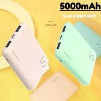 ราคา [COD] Power bank 5000mAh Ultra Silm External Battery Polymer Portable Phone Charger Type C Power Bank For iPhone Xiaomi Mi Power bank (1733044841196062407)