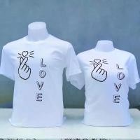 ราคา เสื้อคู่รัก Mini Hard เสื้อยืด ครอบครัว เสื้อกลุ่ม คู่รัก ชุดคู่ เสื้อแฟชั่น ชุดคู่รักสวยๆ (ราคาต่อตัว) Sakaophen (1732892449384203351)