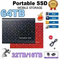 ราคา [COD] For Xiaomi 1TB External Hard Drive Portable SSD 2TB Hard Disks Storage High-Speed External Solid State Drive USB3.1 for Laptops (1733152277161936318)