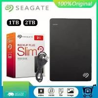 ราคา Seagate Hard Drive 2TB/1TB Backup Plus Slim External Hard Drive HDD USB 3.0 external hard disk 3 Year Warranty (1731875906701329815)
