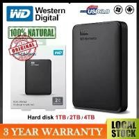 ราคา [COD] [Tiktok]Wd Portable Hard Disk 2Tb/1Tb External Harddisk Portable Hard Drive Portable Storage Harddisk External (1733168941523239985)