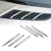 ราคา [COD] Car Front Engine Hood Air Vent Grill Fin Bonnet Outlet Cover Duct Flow Strip For Mercedes Benz SLC 2015 R172 SLK Class 2011-2019 (1733200097850197887)