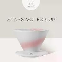 ราคา Coffee Dripper Cup (Stars Vortex) MUVNA วัสดุเซรามิค ceramics Dripper V60 ดริปเปอร์ (1733108975075034910)
