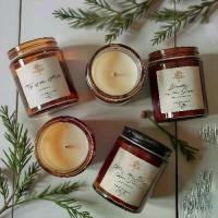 ราคา เทียนหอม สร้างบรรยากาศ กลิ่นที่ช่วยพาท่านไปสู่บรรยากาศต่างๆ แม้อยู่ที่บ้าน ที่ทำงาน เทียนทำจาก jasmine rice wax ไม่มีส่วนผสมของ paraffin ไม่มีการแต่งสี ไส้เทียนมีเขม่าน้อย (1731965556013106723)