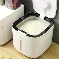 ราคา Rice Storage Bucket Insect-Proof Moisture-Proof Sealed Thickened Rice Jar Box Flour Bucket Rice Flour Storage Container Household Storage Rice Storage Box ชั้นวางของ 4 ชั้น ข (1733078063400060774)