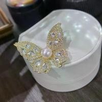 ราคา เครื่องประดับ DIY เข็มกลัดสไตล์แมลง ผีเสื้อ เพชรสังเคราะห์แวววาว ประดับด้วยเทคโนโลยีไมโครเข็มกลัดสูทผู้หญิงหรูหรา ติดตั้งเข็มกลัดมุก (1733334187430544776)