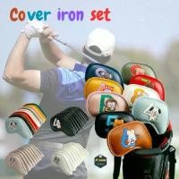 ราคา cover iron golf set ปลอกครอบไม้กอล์ฟชุดเหล็ก ลายการ์ตูนผสม cover iron golf club 9pcs/set (1733155222814492528)