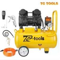 ราคา TP Tools ปั้มลม 30 ลิตร ปั๊มลม 1200W ปั้มลมออยล์ฟรี ปั้มลมขนาดเล็ก OIL FREE ปั้มลมไฟฟ้า ถังลม ปั๊มลมเสียงเงียบ (1733339857773954114)