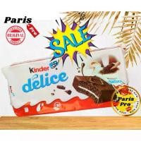 ราคา COD. Kinder Delice 10 Chocolate Cake Bars, Kinder Delice Chocolate Cake with Milk Cream Filling, 1 Pack Contains 10 Pieces, 390 G, Imported from France. อาหารทดแทน (1732998086010373512)