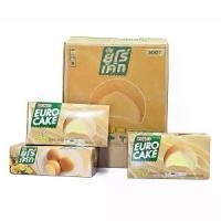 ราคา EURO CAKE ขนมปัง แป้งพักเค้ก ยูโร่ คัสตาร์ดเค้ก 17 ก. 1 ลัง 12 กล่อง 144 ชิ้น (1733406225138681724)