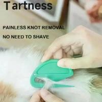 ราคา [COD] Multicolor Pet Knot Cutter Hair Remover Stainless Steel Painless Safe Grooming Brush for Dogs Cats Effective Shedding b Tool (1733379378564073235)