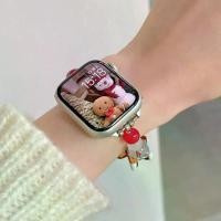 ราคา Christmas Cookie Man Beaded Watch Band for Apple Watch 9/8/SE, Apple Watch Strap Bracelet, Little Chanel Style (1733351543817274838)