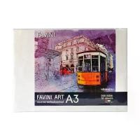 ราคา FAVINI ART กระดาษวาดเขียน 100 ปอนด์ A3 กระดาษ กระดาษสีขาว ชนิดหยาบ 200 แกรม (50 แผ่น) (1732820339358140372)