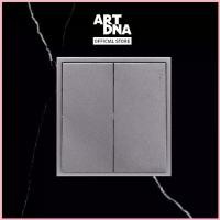 ราคา ART DNA รุ่น D3 Series Switch 2 Gang สีGrey design switch สวิตซ์ไฟโมเดิร์น สวิตซ์ไฟสวยๆ ปลั๊กไฟสวยๆ ขาย (1732694852421781125)