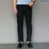 ราคา Zebra Jeans กางเกงยีนส์ชายเอวผ้ายืดขากระบอกเล็กสีดำไซส์เล็กไซส์ใหญ่(เอว28-44) สินค้าดี binder (1733171423238784094)