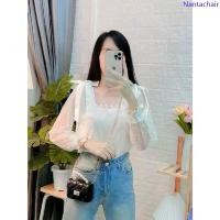 ราคา เสื้อลูกไม้สีขาวพร้อมโบว์ฟรุ่งฟริ้งแขนยาว จัดส่งเฉพาะจุด binder (1733183029063157751)