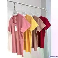 ราคา เสื้อยืด คอยูกุ้น แขนสั้น ขายดี binder (1733266207566628307)