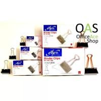 ราคา ELFEN Binder Clips คลิบหนีบกระดาษ เอลเฟ่น กล่องละ 12 ชิ้น (1729755512941218237)